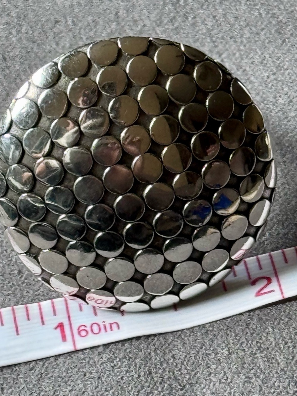 John Hardy Sterling Silver Dot Ring